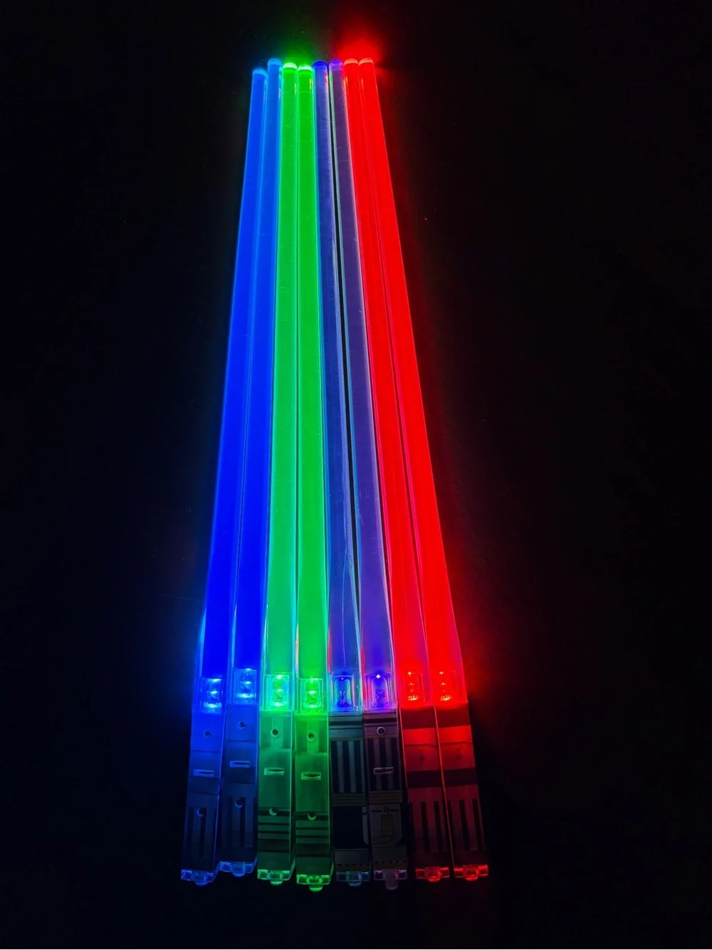 LightSaber Glow Reuseable Chop Sticks Set of 4